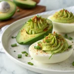 Ovos Recheados com Abacate