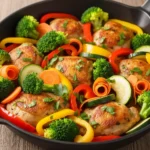 Frango com Legumes Refogado