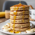 panqueca de banana e aveia