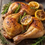 Pernas de frango no forno