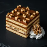 Pavê de Doce de Leite e Nozes