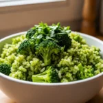 Receita de Arroz de Brócolis