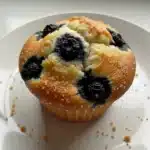 Muffin de Mirtilo e Iogurte