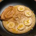 Purê de Banana com Pasta de Amendoim