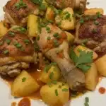 frango ensopado com batata