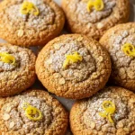 Biscoito de limão com aveia