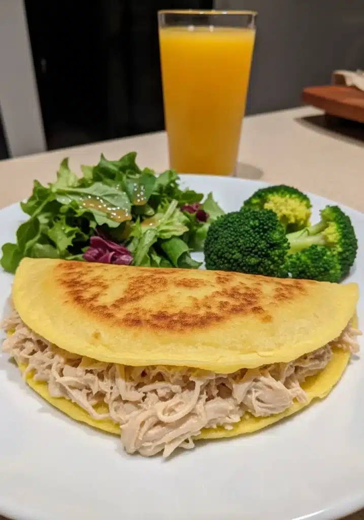 Crepioca Recheada é uma refeição completa