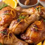 Pollo Glaseado con Miel y Naranja Receta