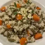 Arroz com Lentilhas e Cenourinha