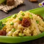 arro doce com pamonha