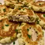 bolinhos saudáveis de couve-flor recheados