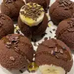 brigadeiro fit de banana com whey