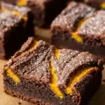Barra de Brownie de Batata-Doce