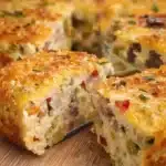 Torta de liquidificador salgada