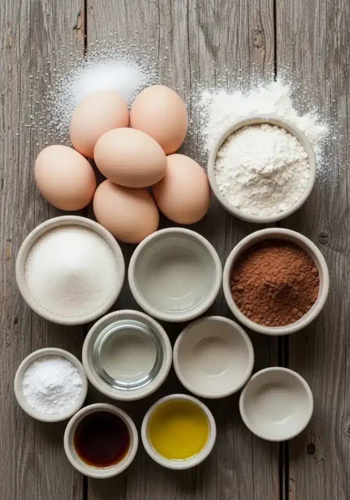 Pão de Ló de Chocolate Perfeito