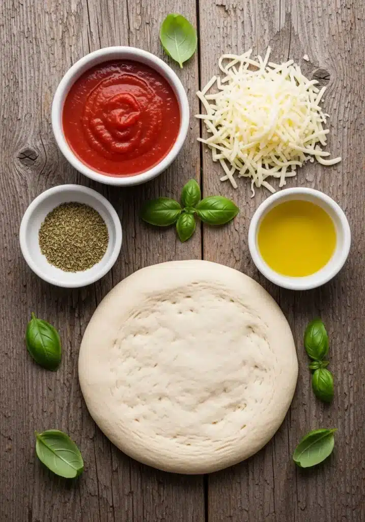 pizza musarela air fryer