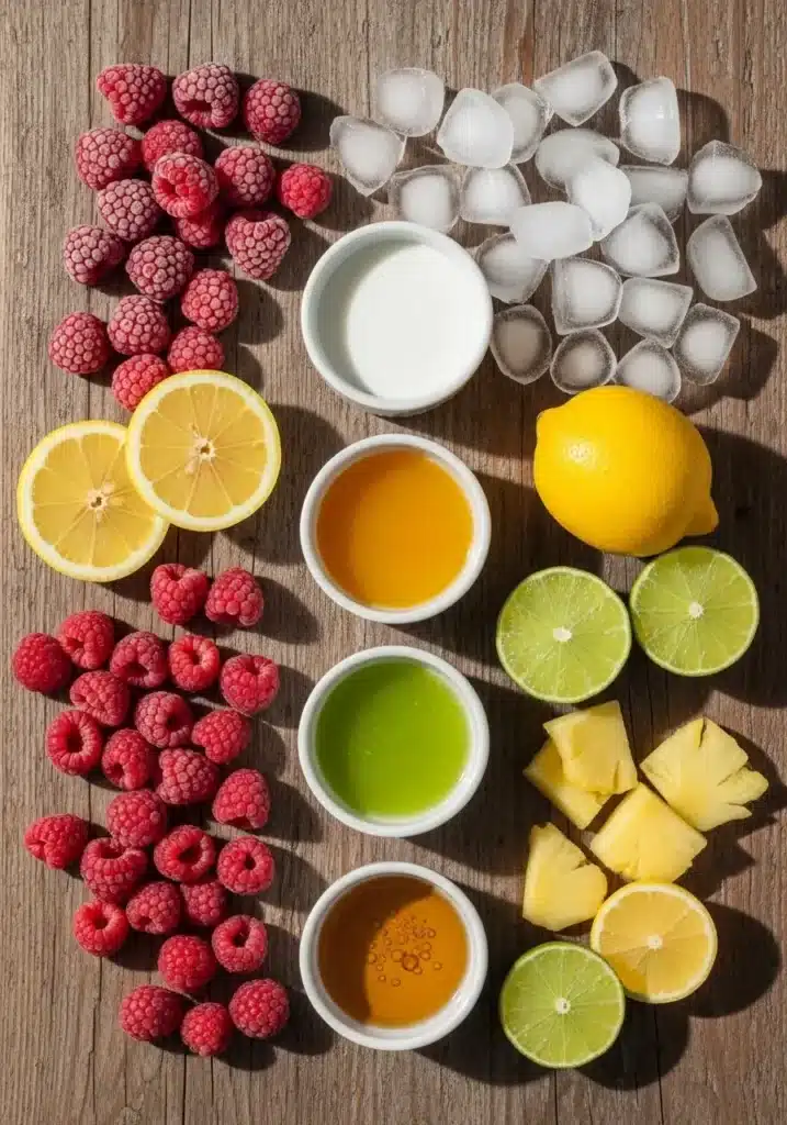 Raspberry Colada Twist