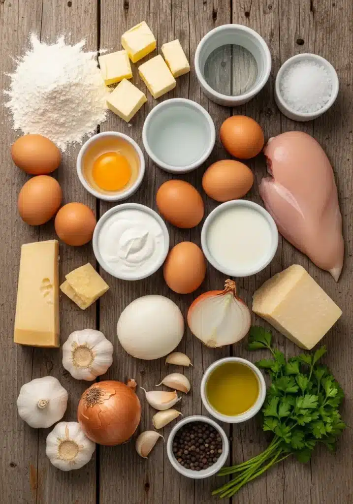 Quiche de Frango Cremosa com Queijo