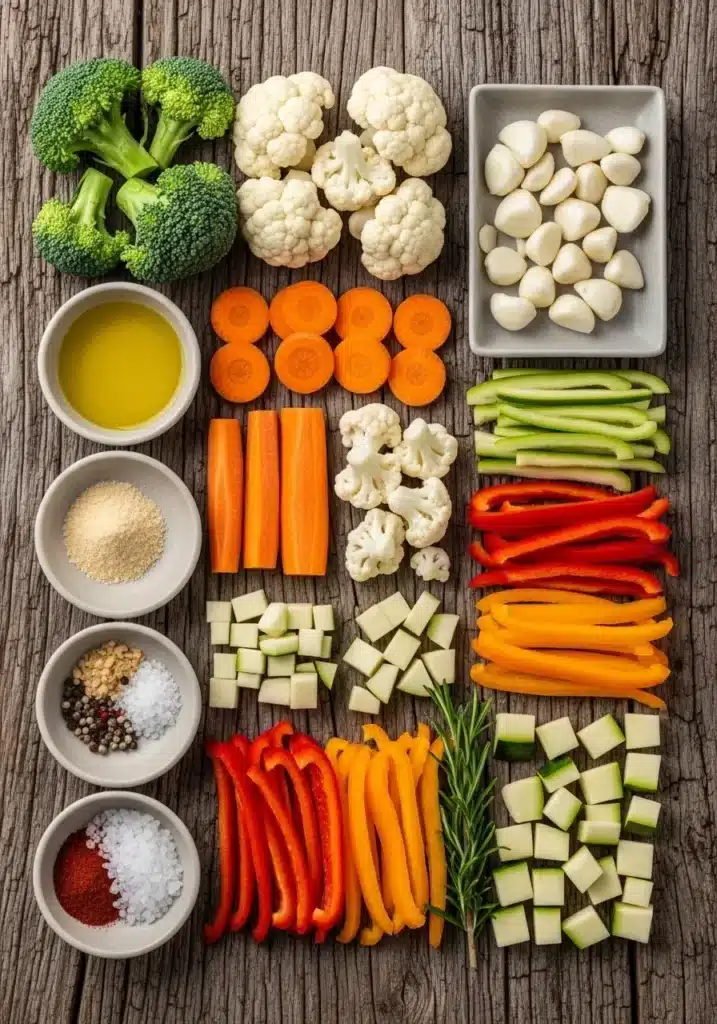 como fazer legumes na air fryer