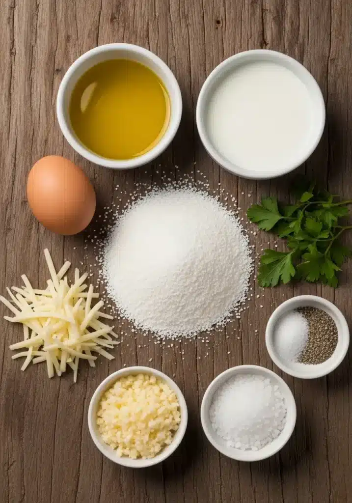 Mini bolinhos de tapioca no forno saudável