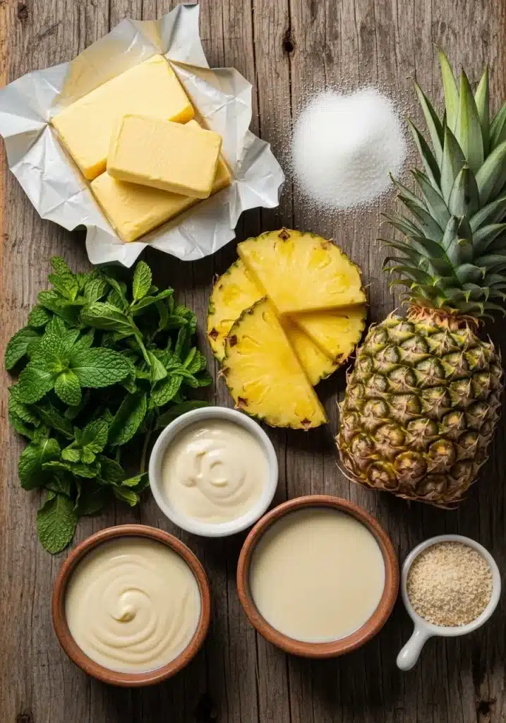 Brigadeiro de Abacaxi com Hortelã