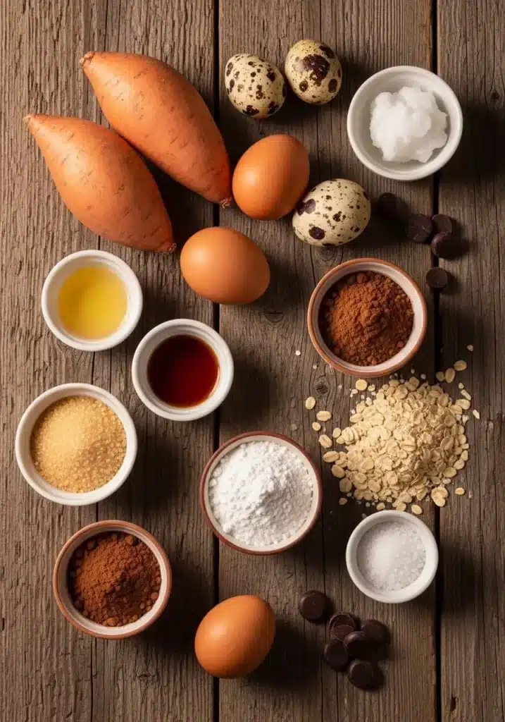 Barra de Brownie de Batata-Doce