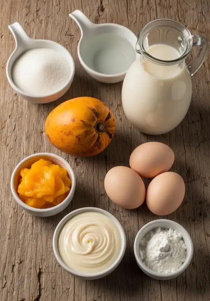 Pudim de Cupuaçu com Leite de Búfala Marajoara