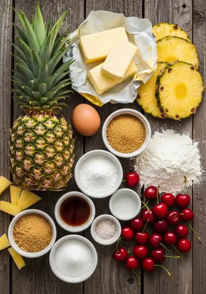 Biscoitos de Abacaxi Invertidos Fáceis