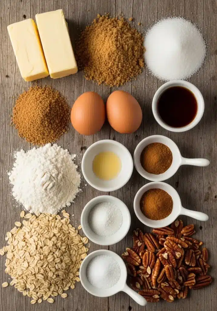 Biscoitos de Aveia com Nozes Pecã Estilo Padaria