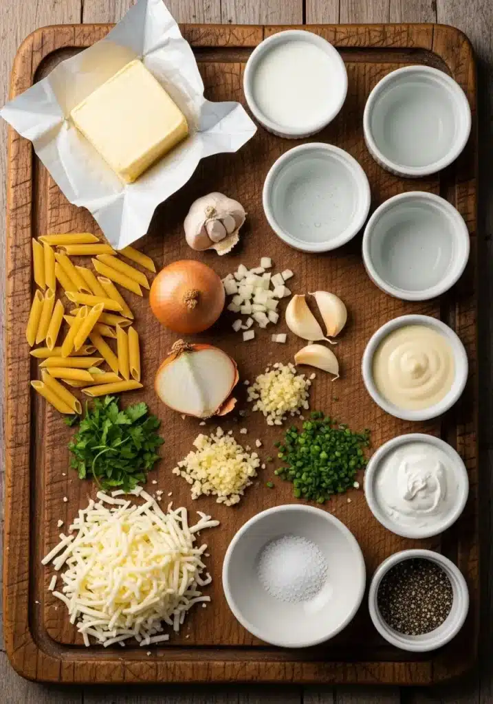 Macarrão Cremoso de Uma Panela com Queijo