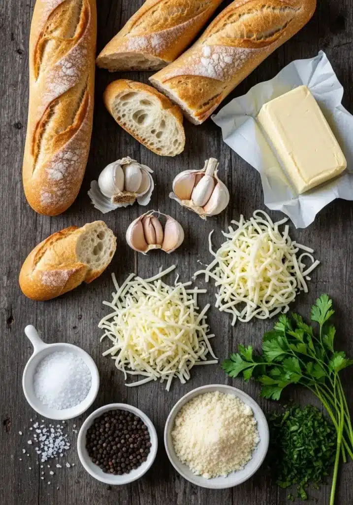 Pão de Alho com Muito Queijo na Air Fryer