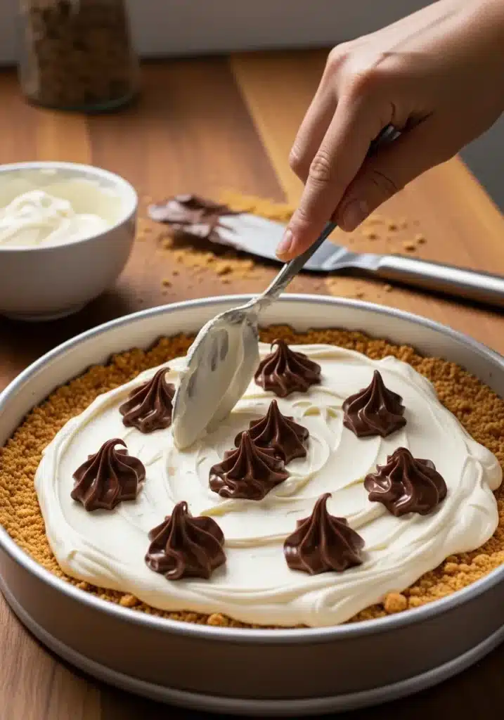 Torta de Palha Italiana de Ninho com Nutella