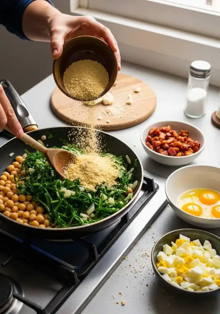 tropeiro de grão de bico