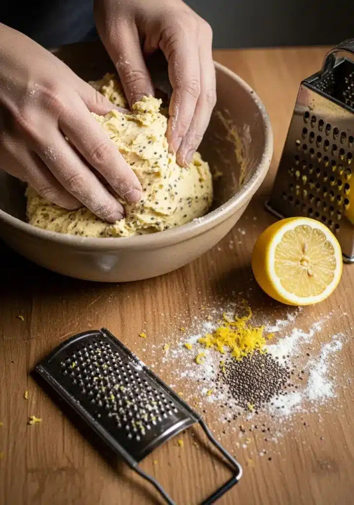 Biscoito Saudável de Limão e Chia