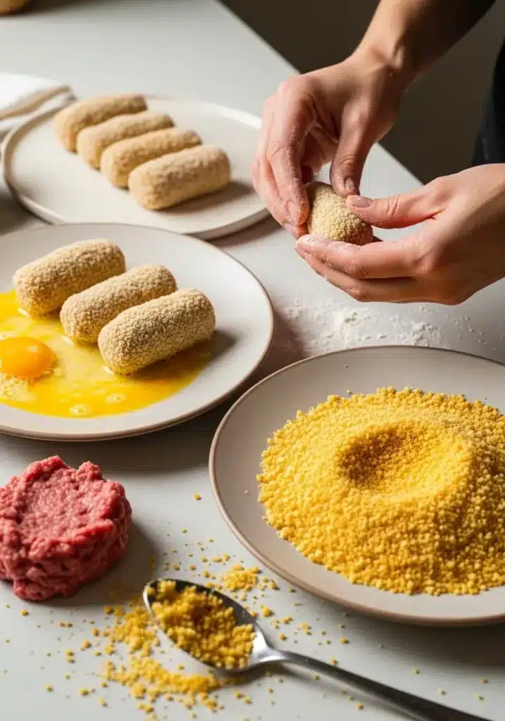 Croquete de Carne Delicioso