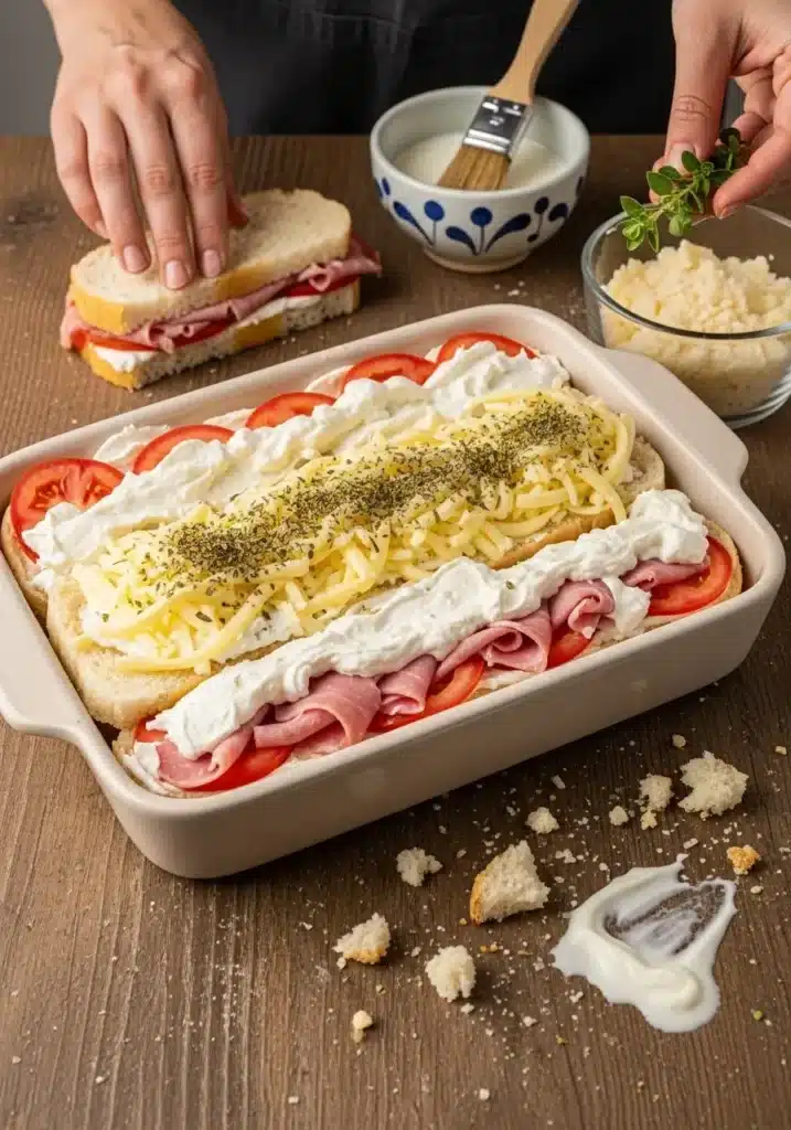 Bolo Salgado de Pão de Forma