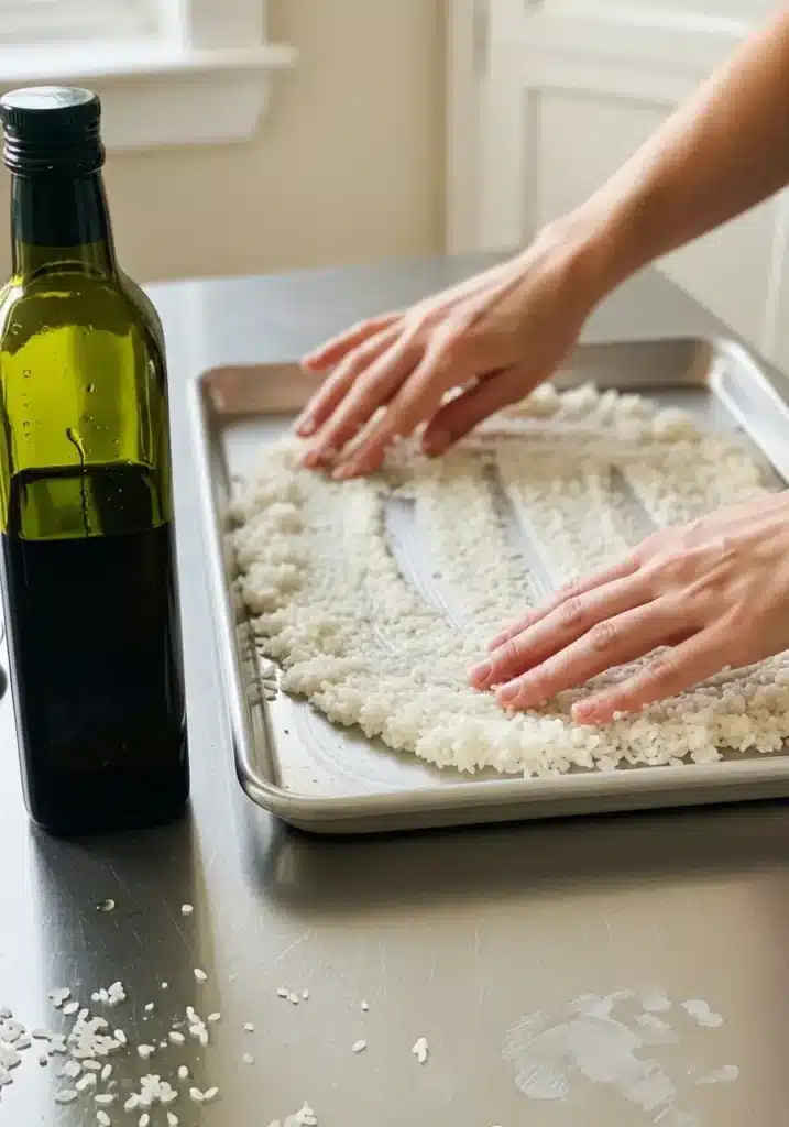 arroz crocante sem glúten