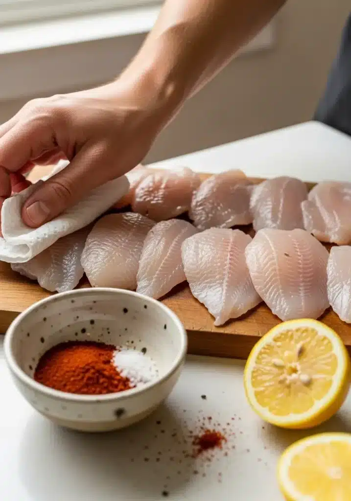 como fazer tilápia na air fryer