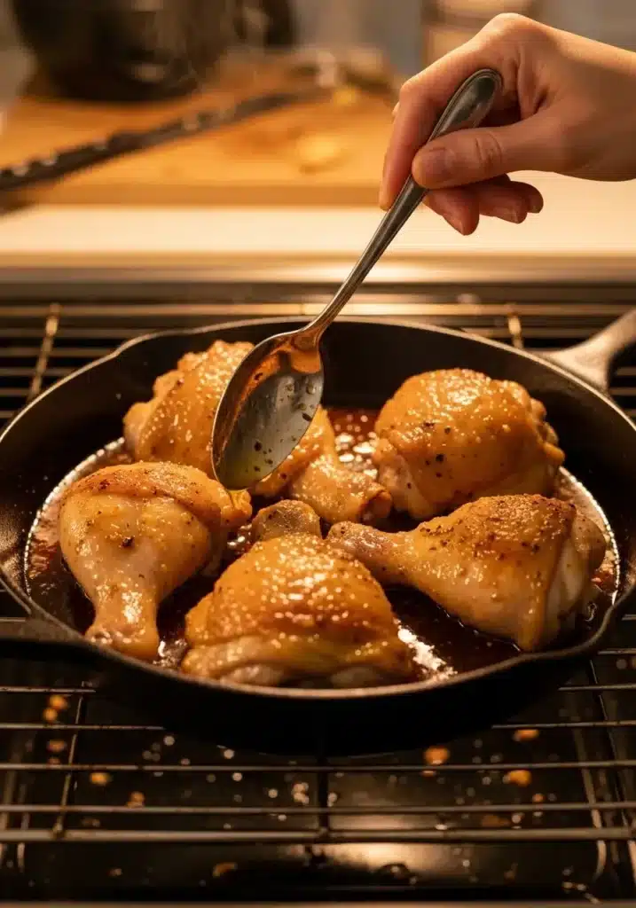 Pollo Glaseado con Miel y Naranja Receta