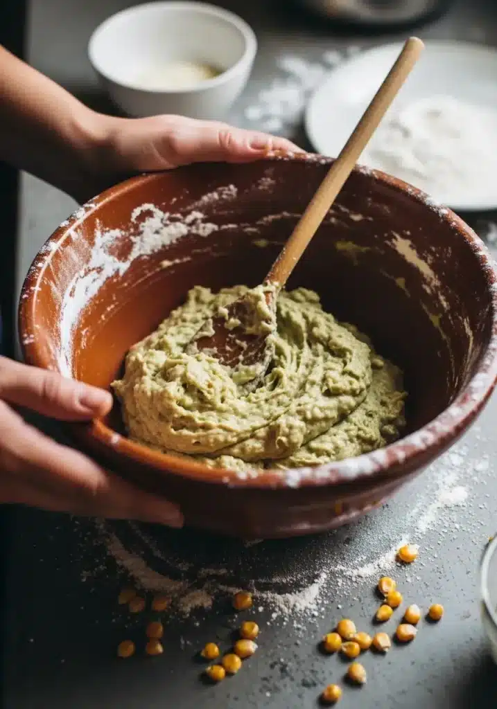 Panquecas de milho verde