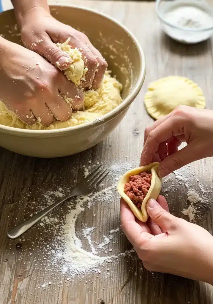 Pastelzinho de mandioca