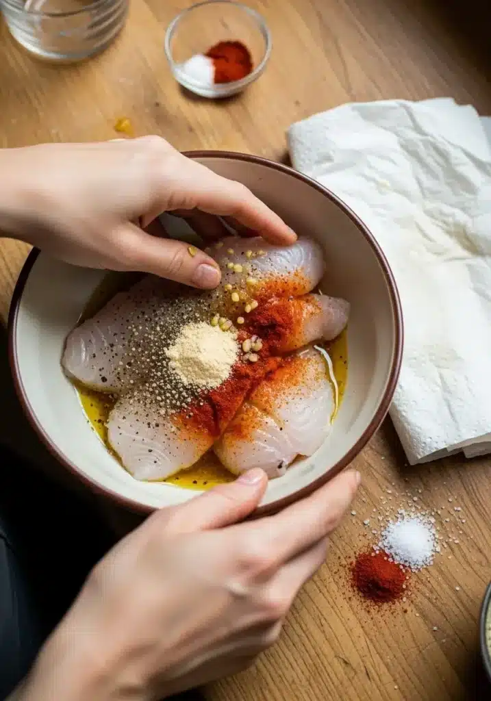 como fazer filé de peixe na air fryer