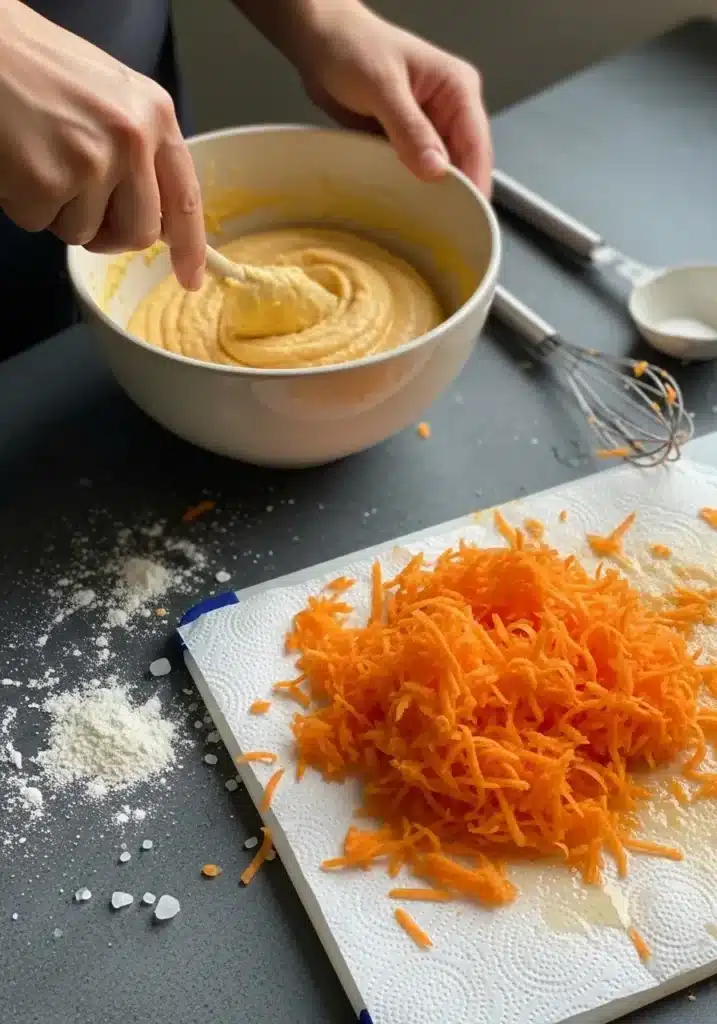 bolinho de cenoura na air fryer
