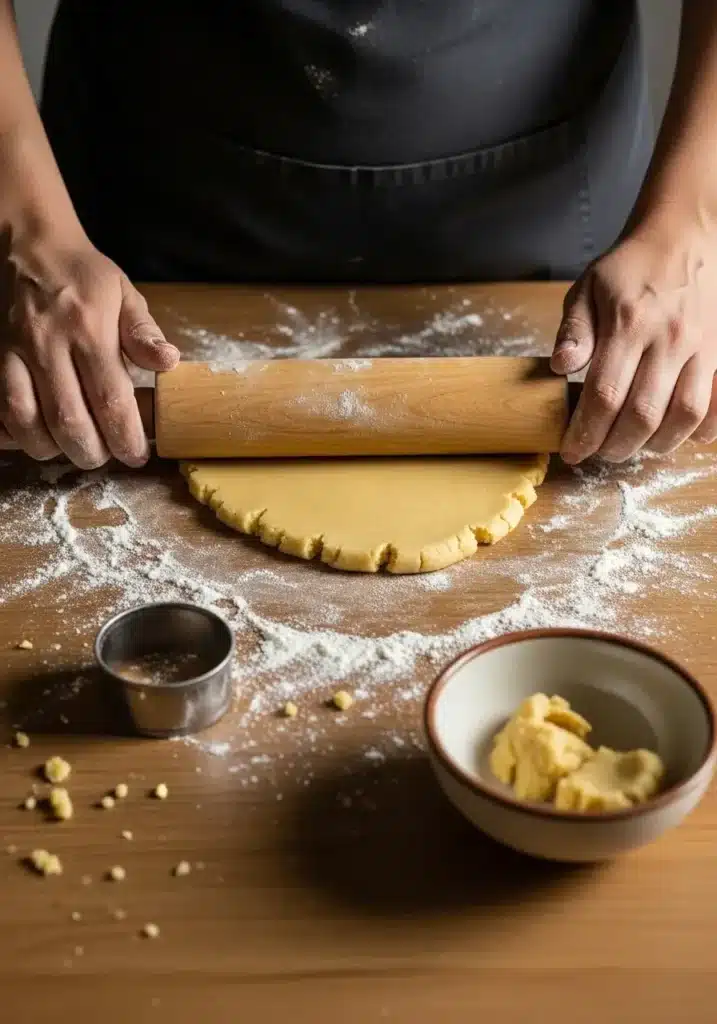 Biscoitos caseiros bem crocantes