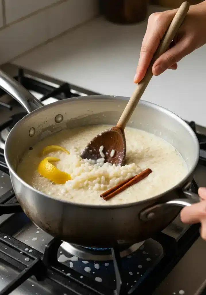 arro doce com pamonha