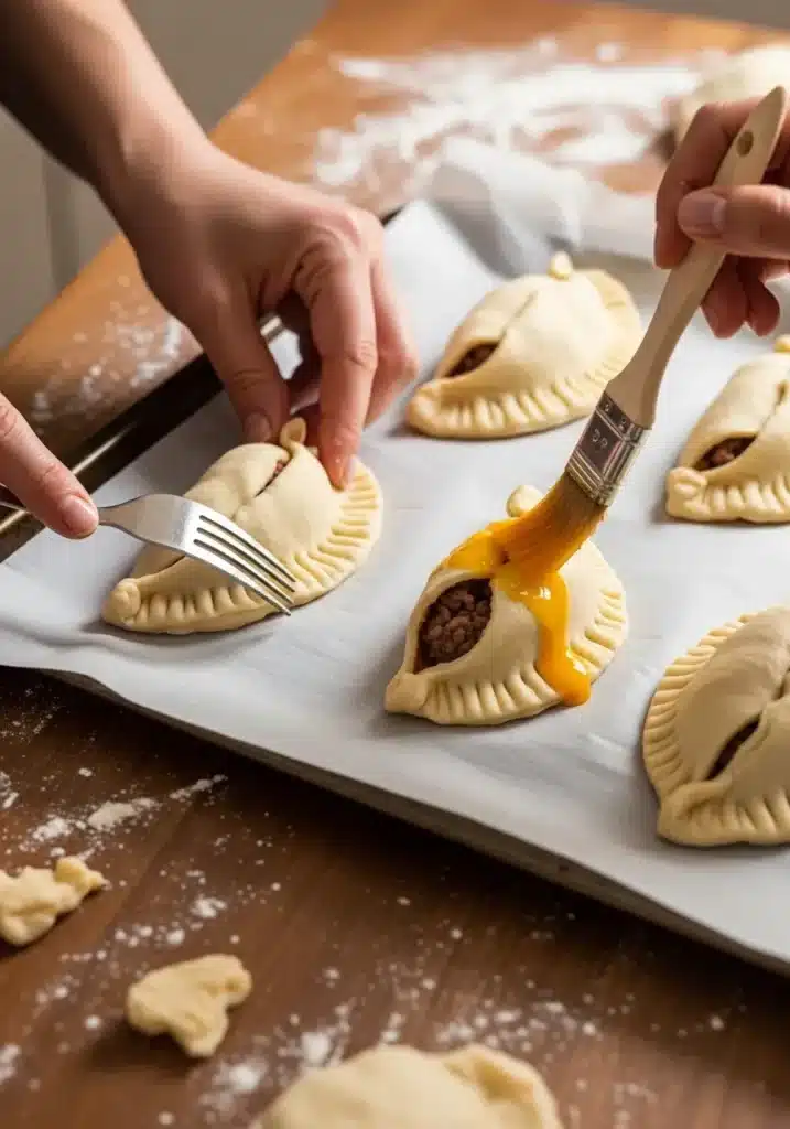 Pastel de forno crocante