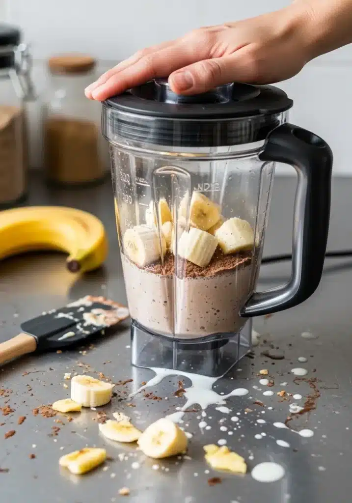 Sorvete Proteico Caseiro