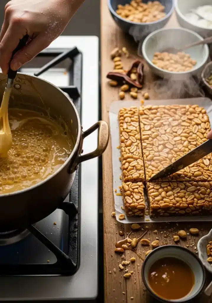 receita para pé de moleque