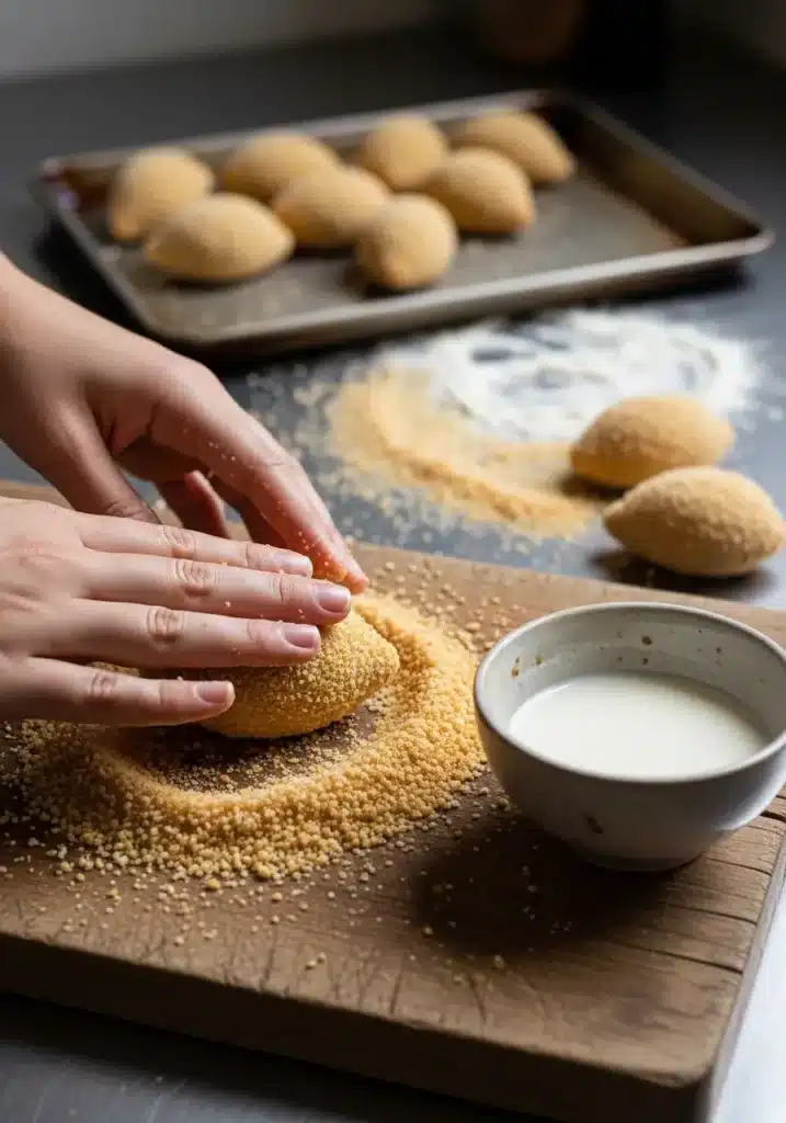 Coxinha de Jaca com Catupiry Vegano