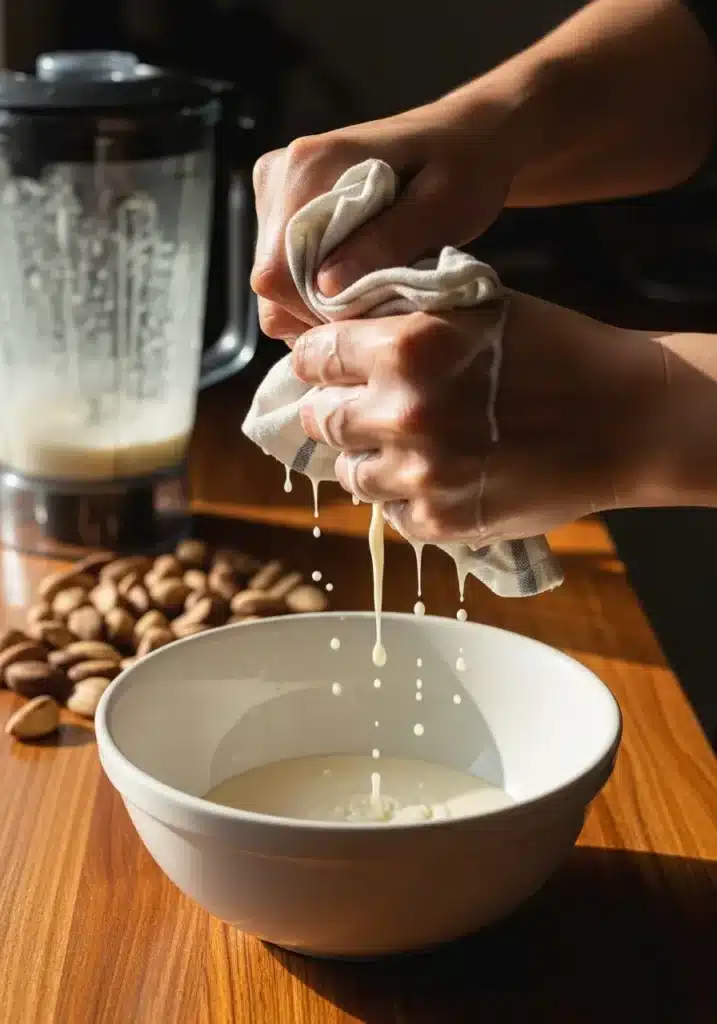 Leite de Castanha-do-Pará com Baunilha